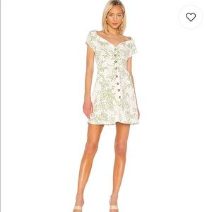 Free People A Thing Called Love Mini Dress